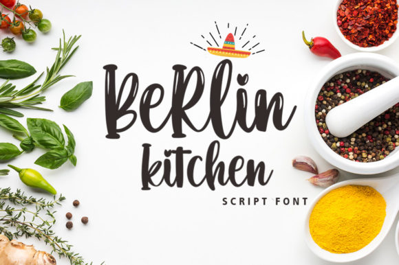 Berlin Kitchen Font Font: The Art of Handwritten Typography in Modern Design