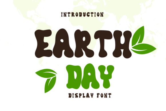 Earth Day Font: A Natural Display Typeface with Real Versatility