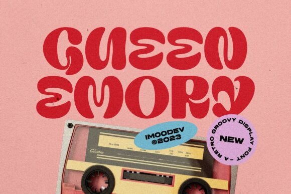 Gween Emory Font: Retro Grace for Modern Design Work