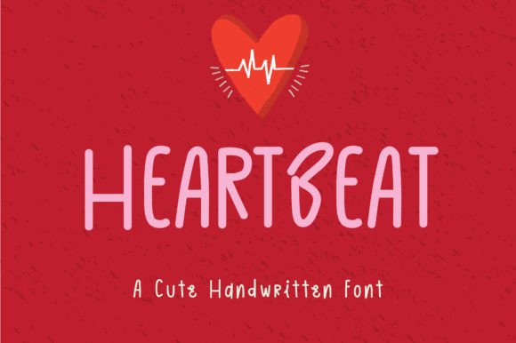 Heart Beat Font: A Friendly Handwritten Typeface