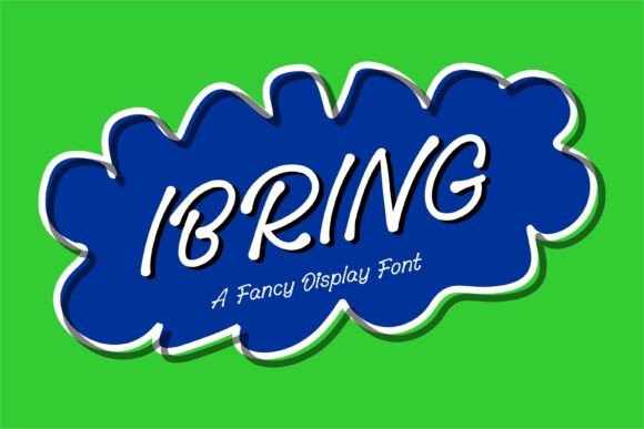 Ibring Font: Handwritten Script with Casual Appeal