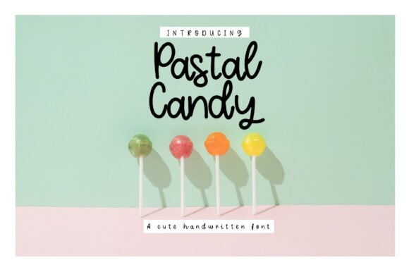 Pastal Candy Font: Adding Playful Charm to Every Creative Project