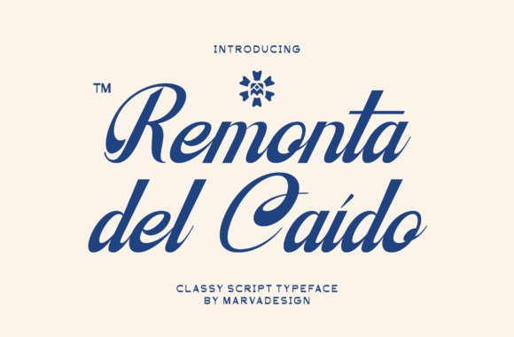 Remonta Del Caido Font: The Typography of Resilience and Refined Expression
