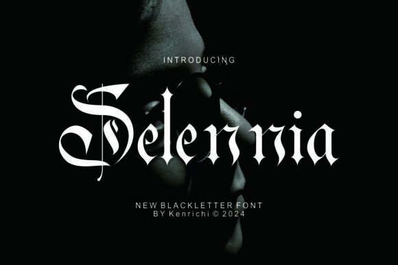 Selennia Font: Bold Blackletter Impact