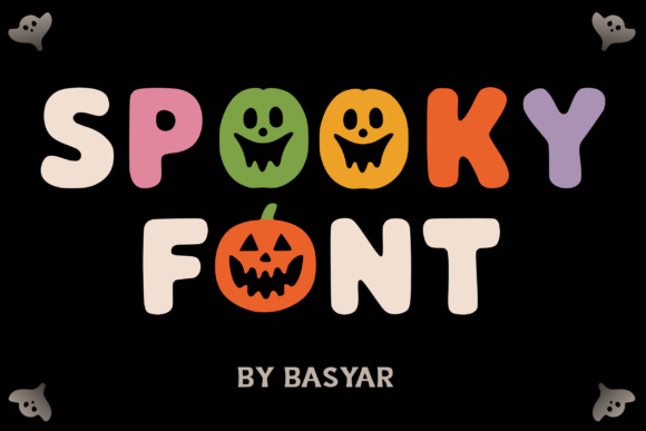 The Playful Charm of Spooky Font: A Bold and Groovy Typeface for Halloween and Beyond