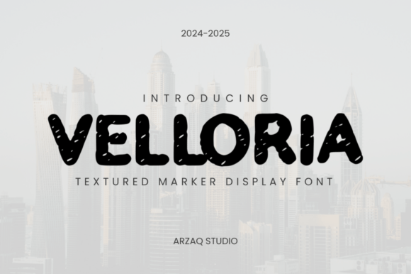 VelloriaDust: Where Imperfect Charm Meets Playful Display Typography